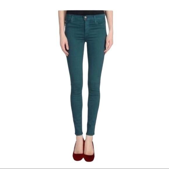 Flying Monkey Teal Green Skinny Jeans Sz 1 NWT - Picture 1 of 8